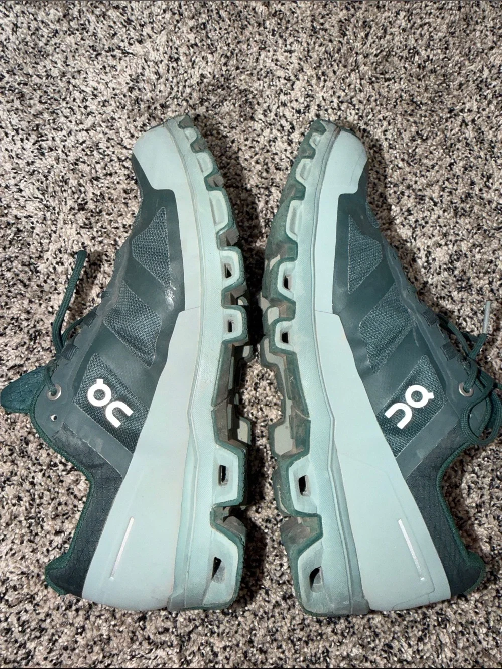On Cloudventure Waterproof Green Trail Shoes Missiongrip Women’s Size 11